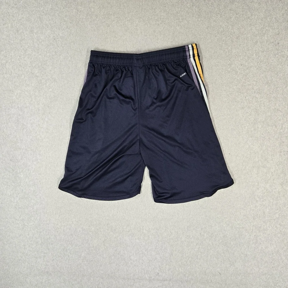 Real Madrid Boy Activewear Shorts 2XL Navy Adidas 2 Athletic Team 2020 Away